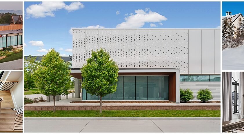 Modern residential home exterior with large windows showcasing Architectural Storytelling’s photography style, capturing light and space.